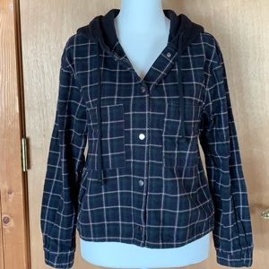 Forever21 Misses Cropped Hoodie Jacket Size Small
